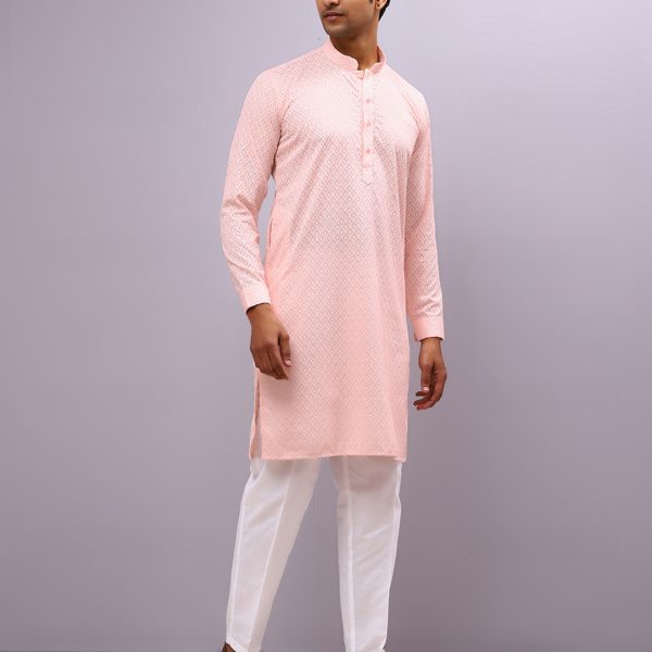 Blush Serenity Kurta